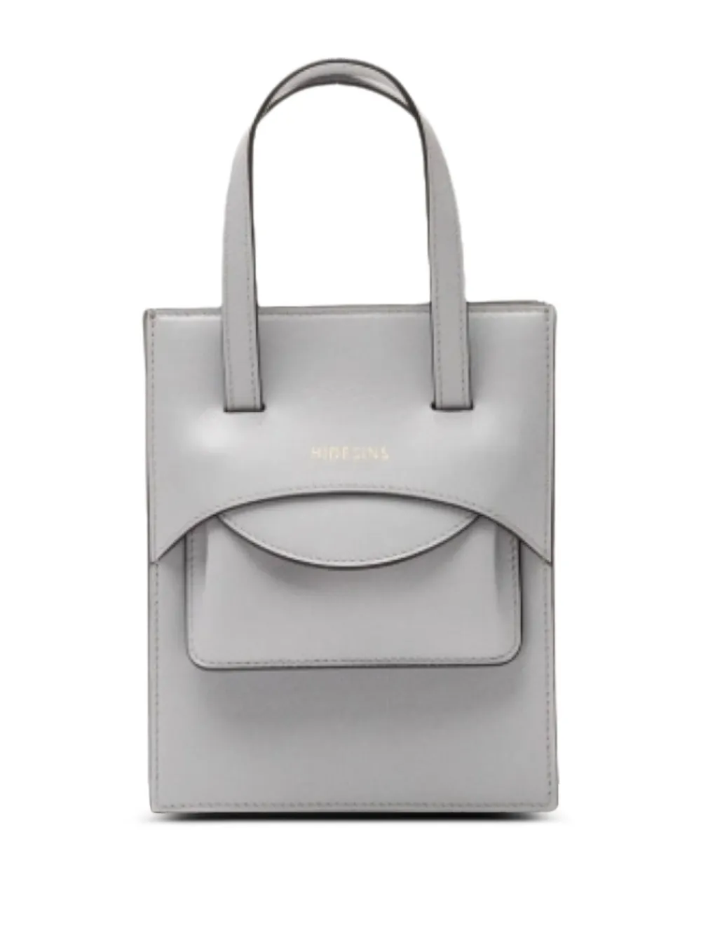 HIDESINS logo-print shoulder bag - Grigio