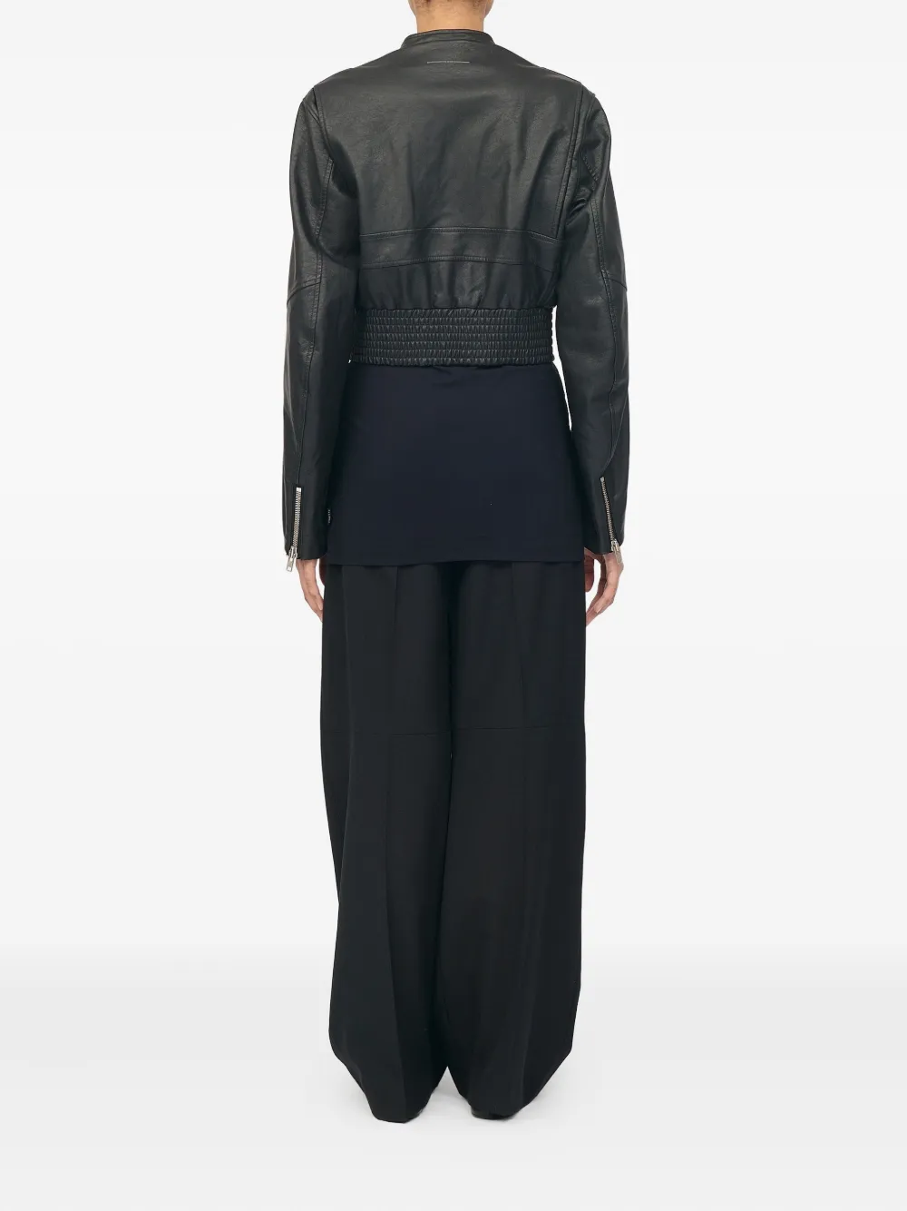 MM6 Maison Margiela Jack met ritssluiting Zwart