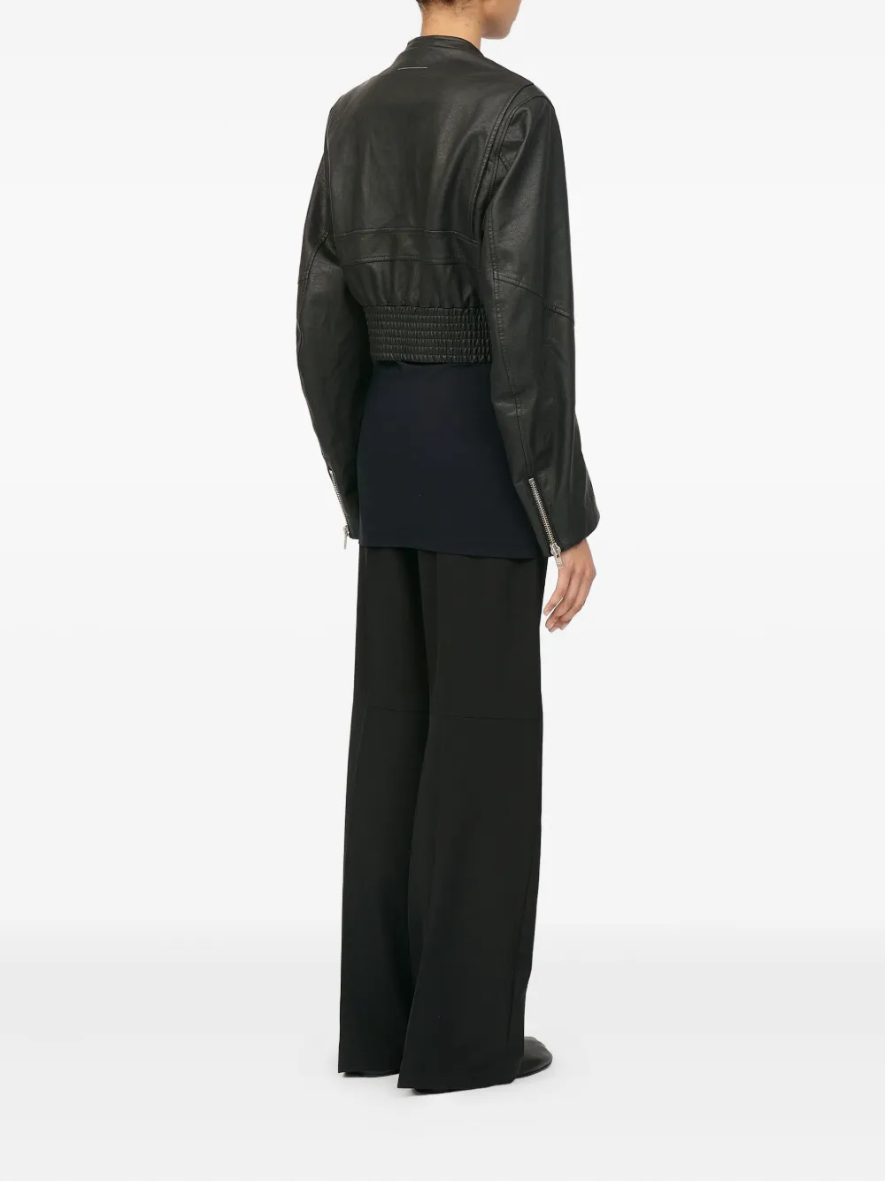 MM6 Maison Margiela Jack met ritssluiting Zwart