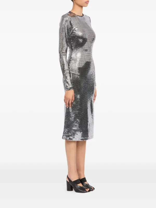 maison margiela midi dress Maison Margiela, Draped midi dress, Women, White, XXS, Dresses, Materialmix