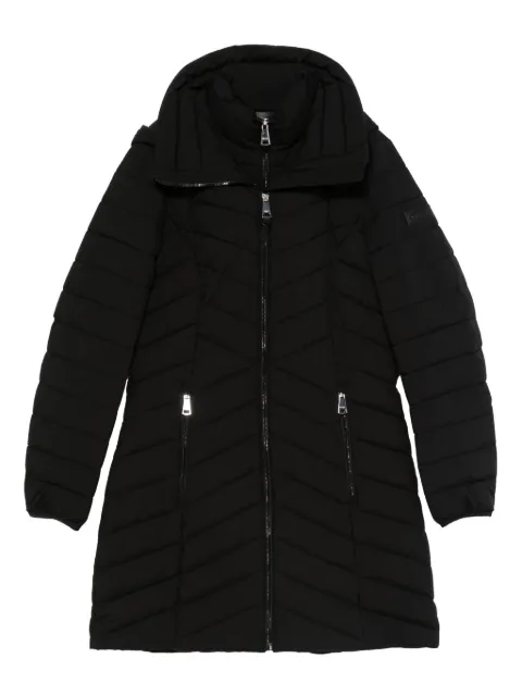 DKNY parka capitonada con cierre 