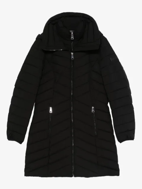 DKNY 拉链绗缝派克大衣