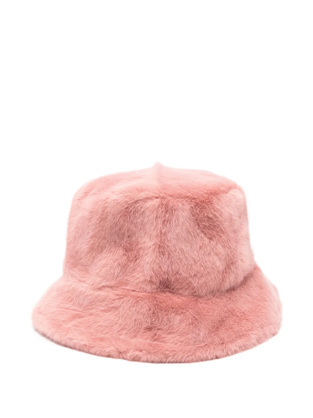 Bomboogie faux-fur bucket hat - Roze