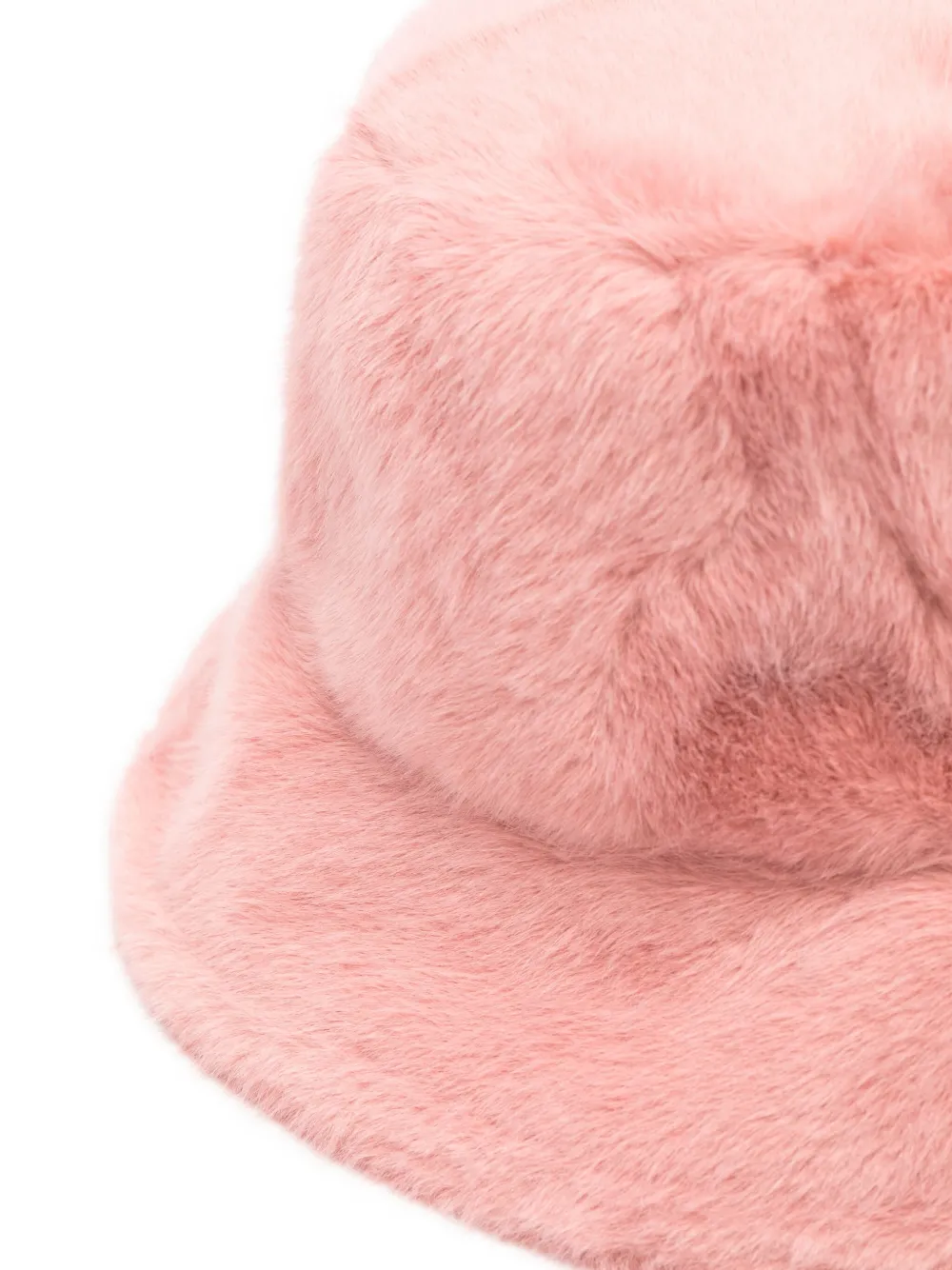 Bomboogie Faux-fur Bucket Hat In Metallic