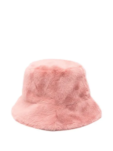 bomboogie faux-fur bucket hat