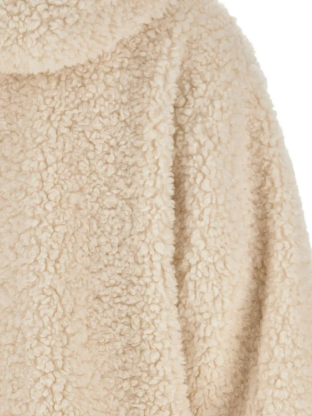 Tatras Hooded Faux Fur Coat In Neutral