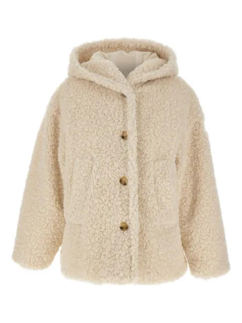 Tatras hooded faux fur coat