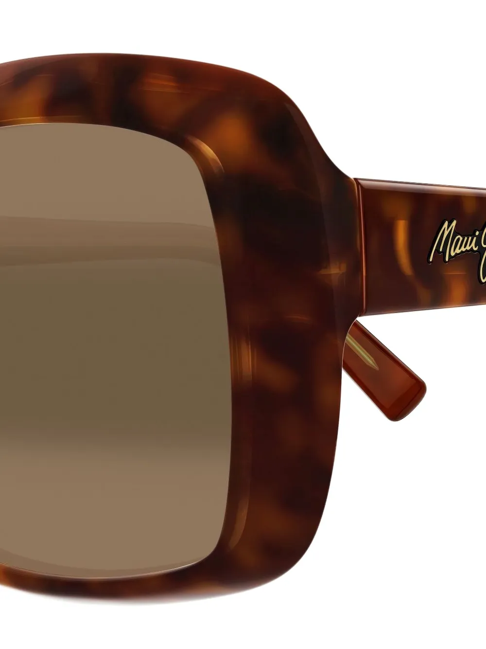 Maui Jim Cat-eye Frame Sunglasses In Brown
