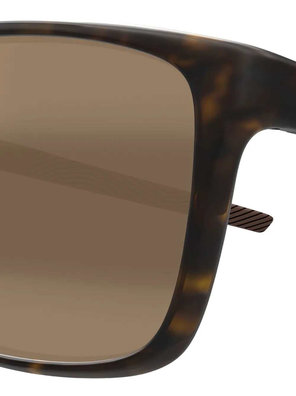 Maui Jim Square Frame Sunglasses In Brown