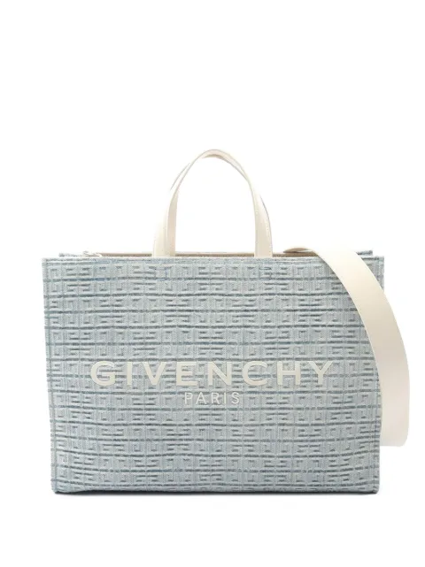 Givenchy Pre-Owned bolsa satchel 4G mediana de mezclilla 2020-2025