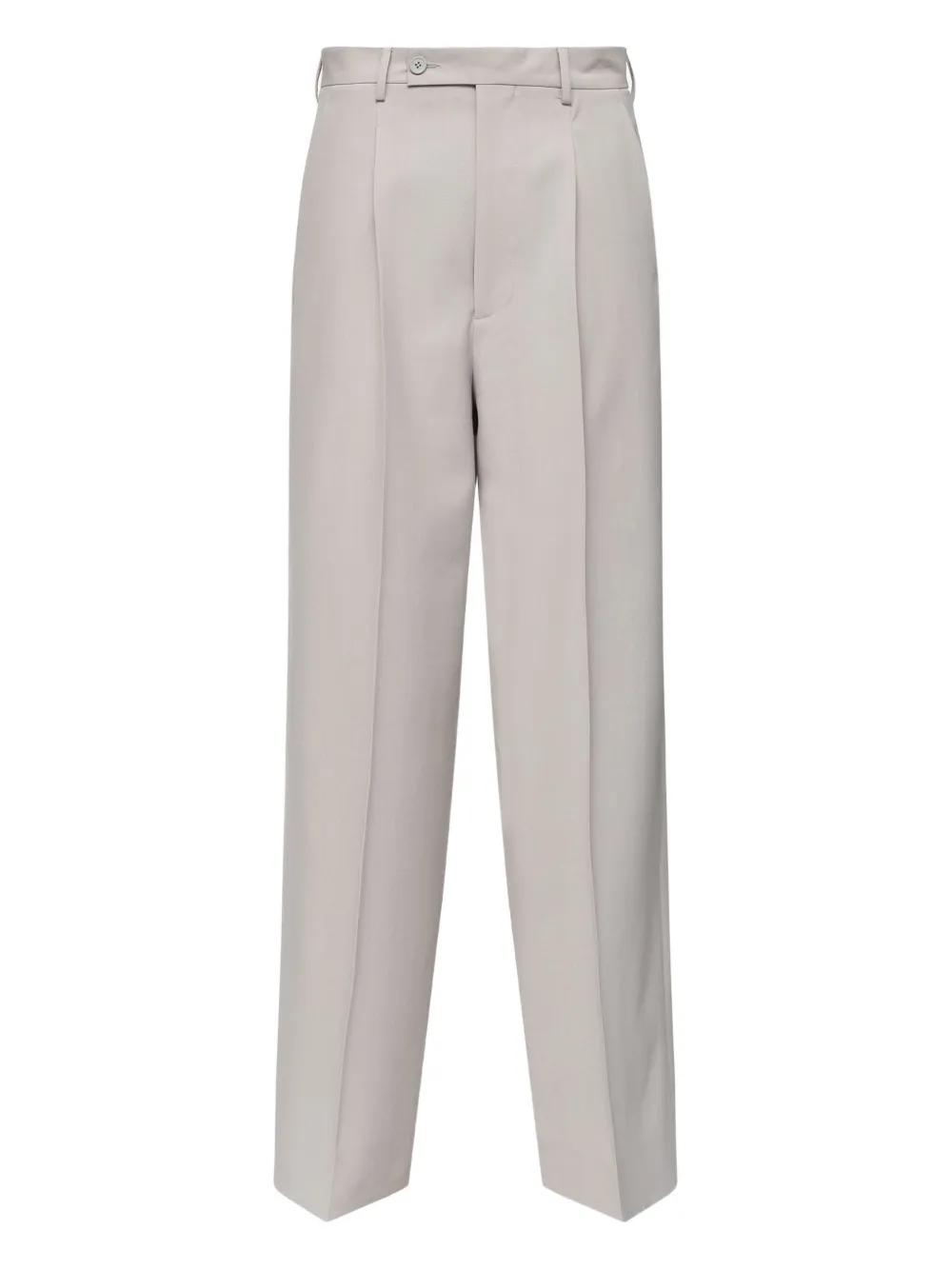 MM6 Maison Margiela button-fastening trousers | Neutrals | Image 1