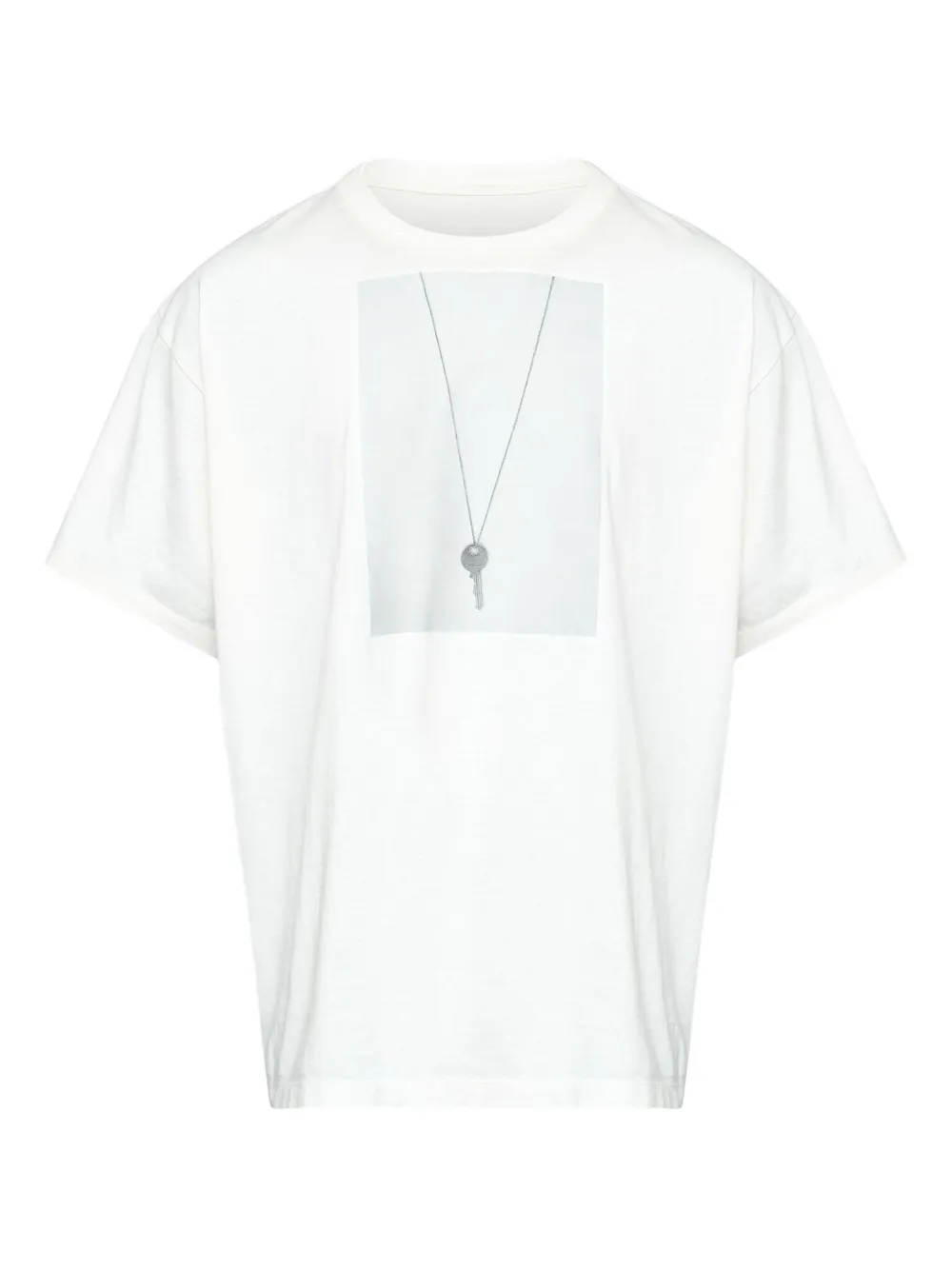 MM6 Maison Margiela T-shirt girocollo - Bianco