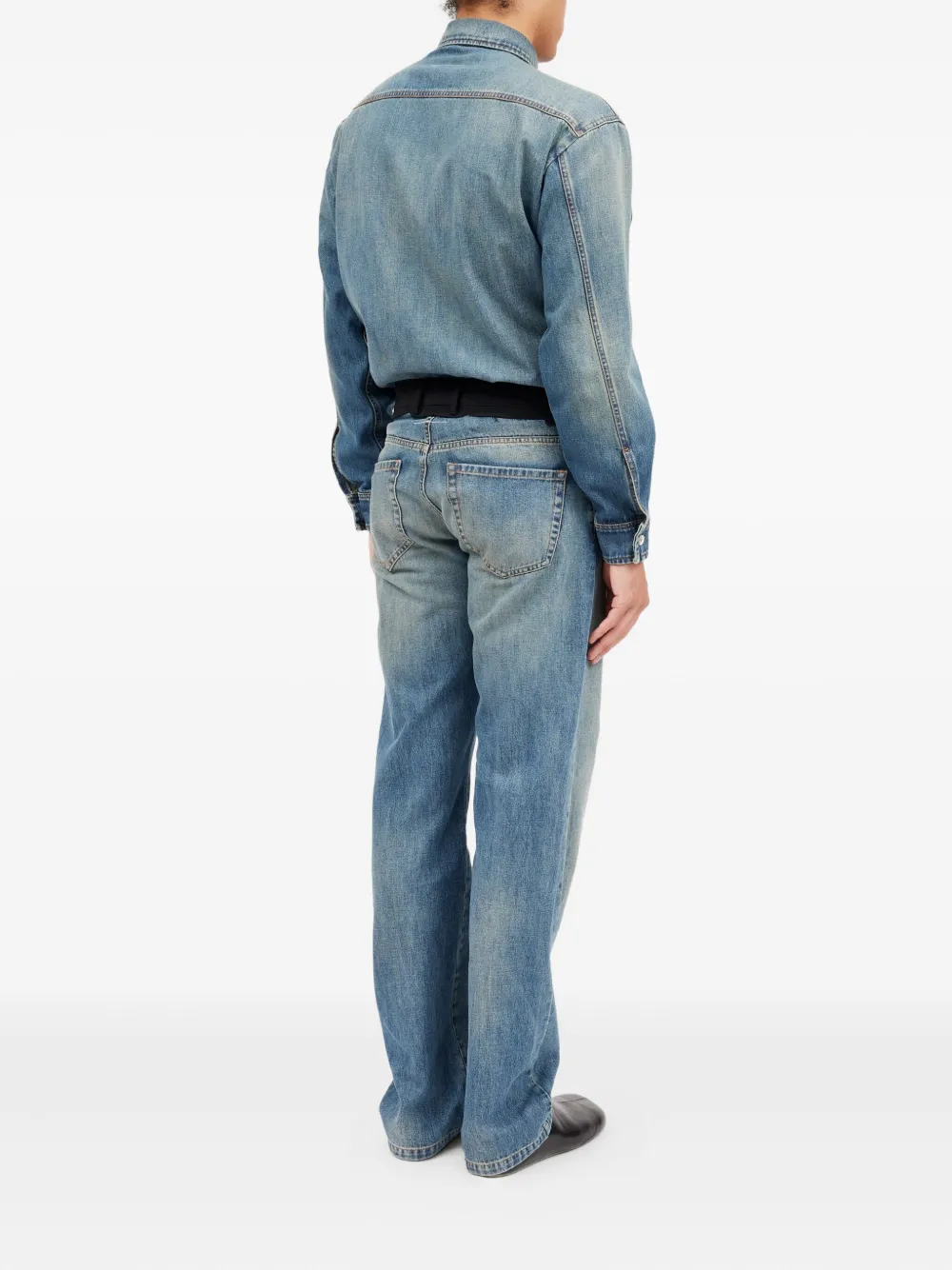 MM6 Maison Margiela Jeans met 5 zakken Blauw