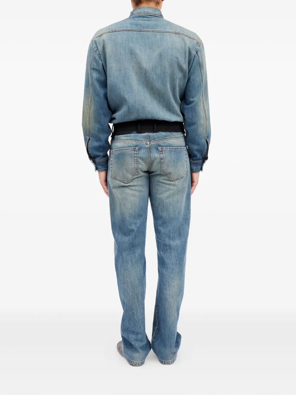 MM6 Maison Margiela Jeans met 5 zakken Blauw
