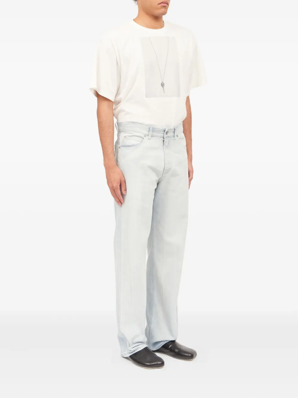 MM6 Maison Margiela Jeans met vijf zakken Blauw