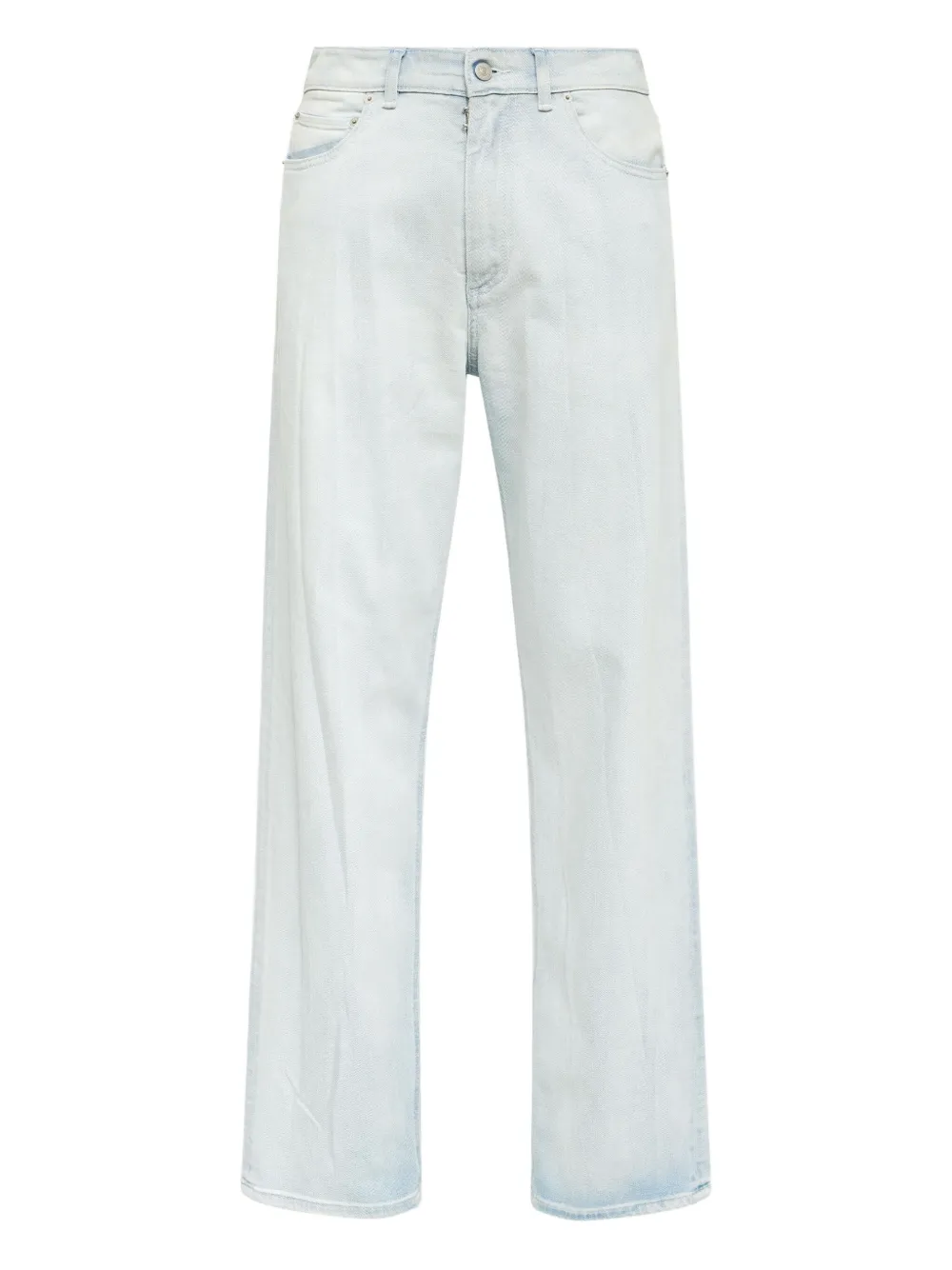 MM6 Maison Margiela Jeans con design a cinque tasche - Blu