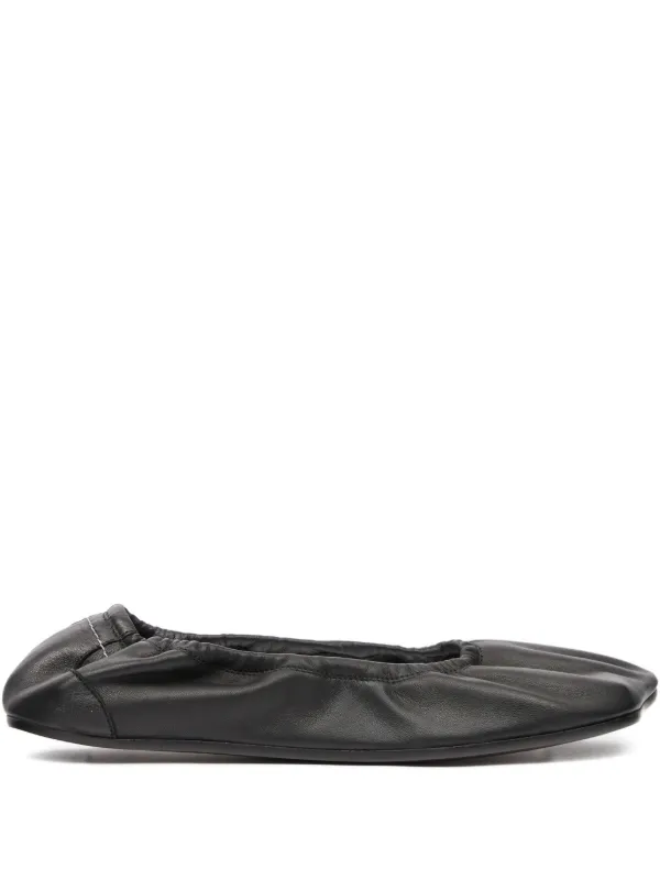 MM6 Maison Margiela Anatomic Travel フラットシューズ | ブラック