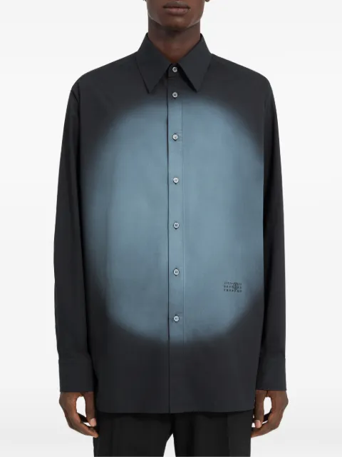 MM6 Maison Margiela Camicia con stampa effetto spray