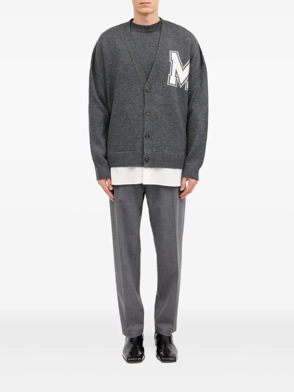 MM6 Maison Margiela cárdigan con cuello en V | Cárdigans | Image 2