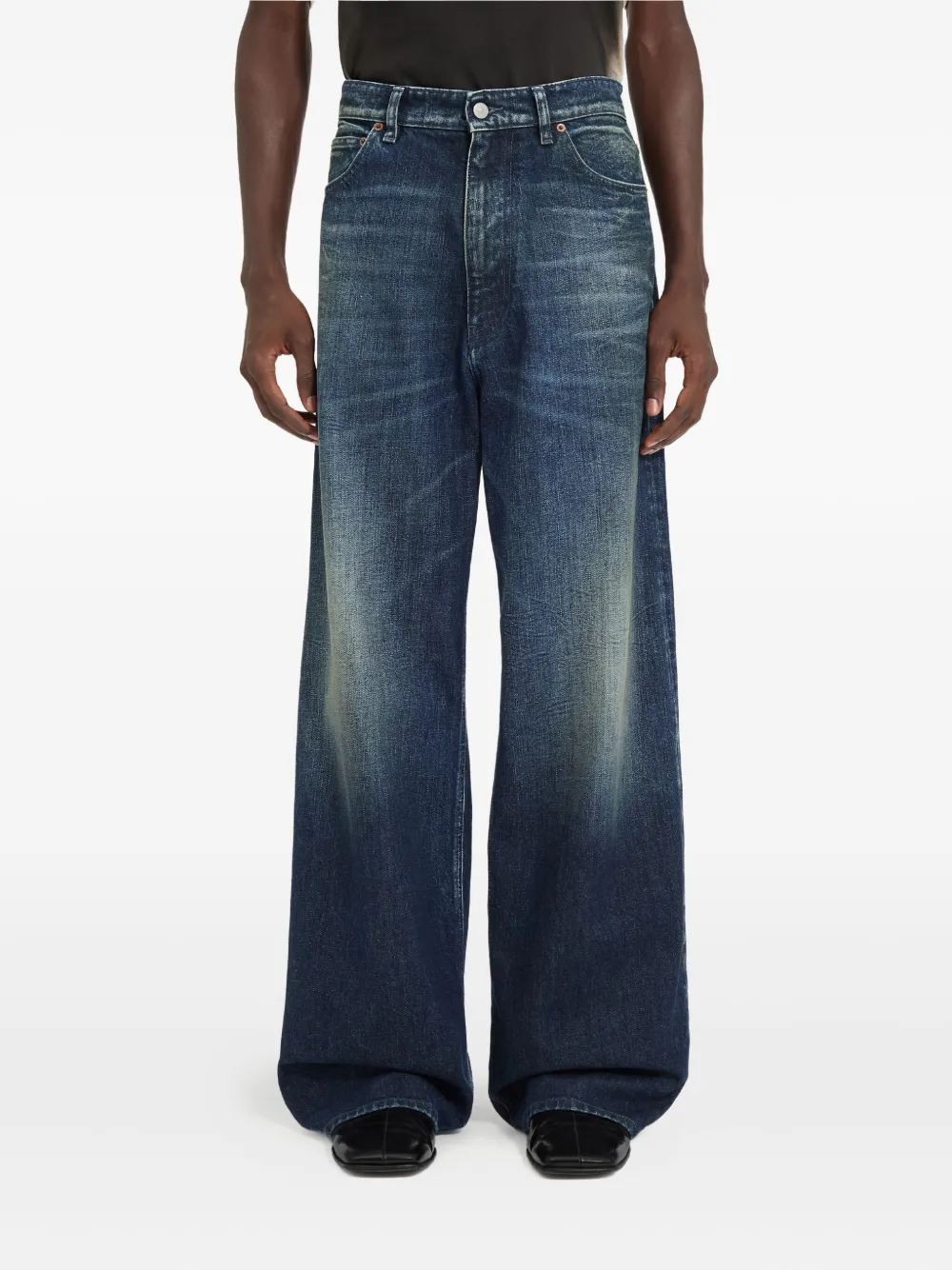 MM6 Maison Margiela Broek met vijf zakken Blauw