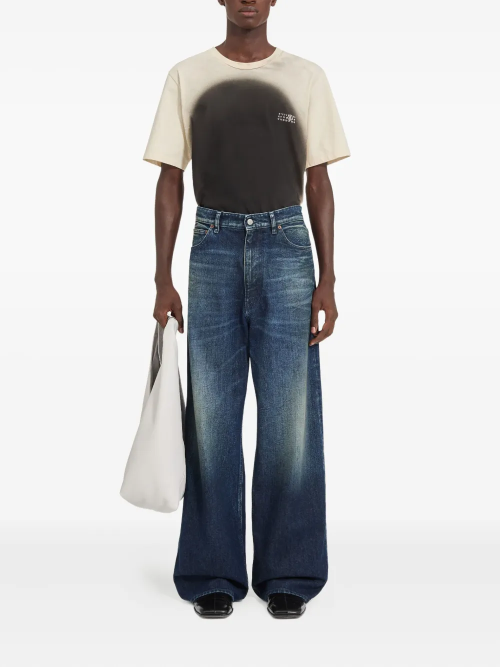 MM6 Maison Margiela Broek met vijf zakken Blauw