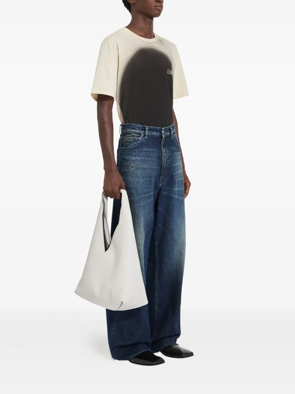 MM6 Maison Margiela Broek met vijf zakken Blauw
