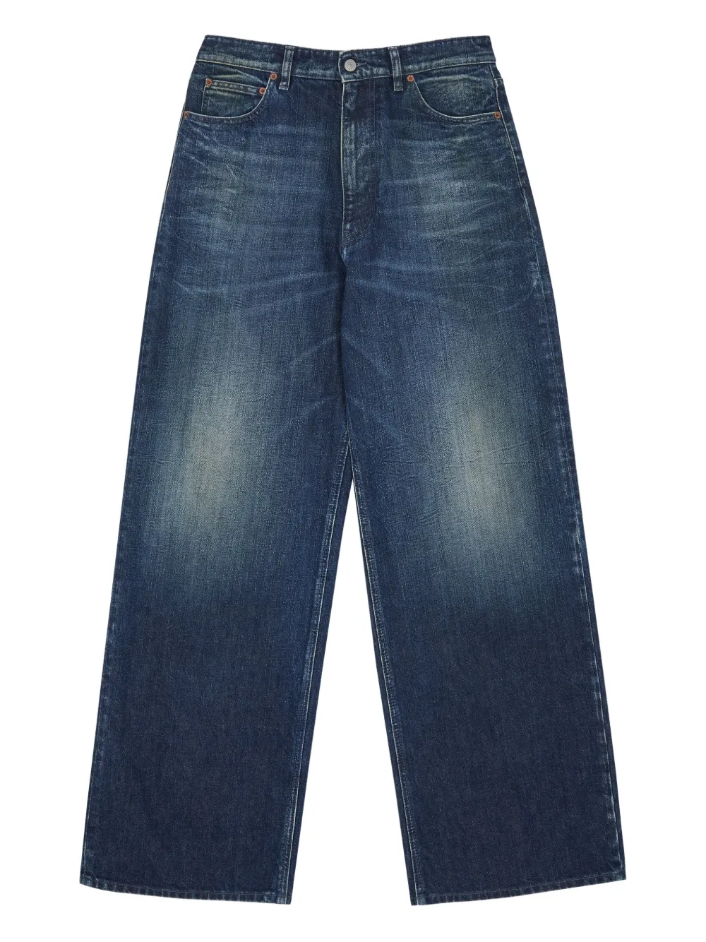 MM6 Maison Margiela Pantaloni con 5 tasche - Blu