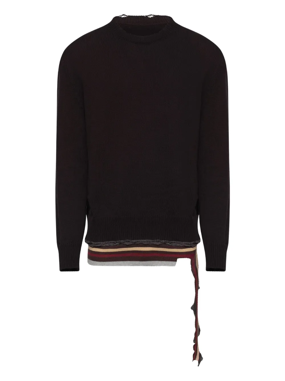 MM6 Maison Margiela crew-neck sweater - Black