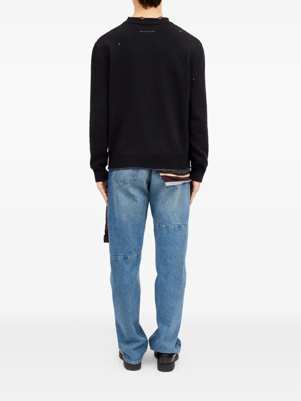 MM6 Maison Margiela Trui met ronde hals Zwart
