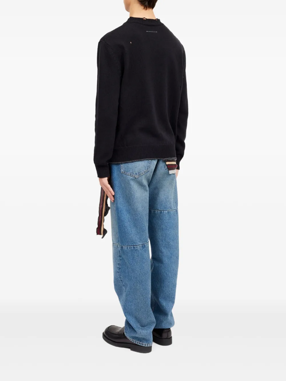 MM6 Maison Margiela Trui met ronde hals Zwart