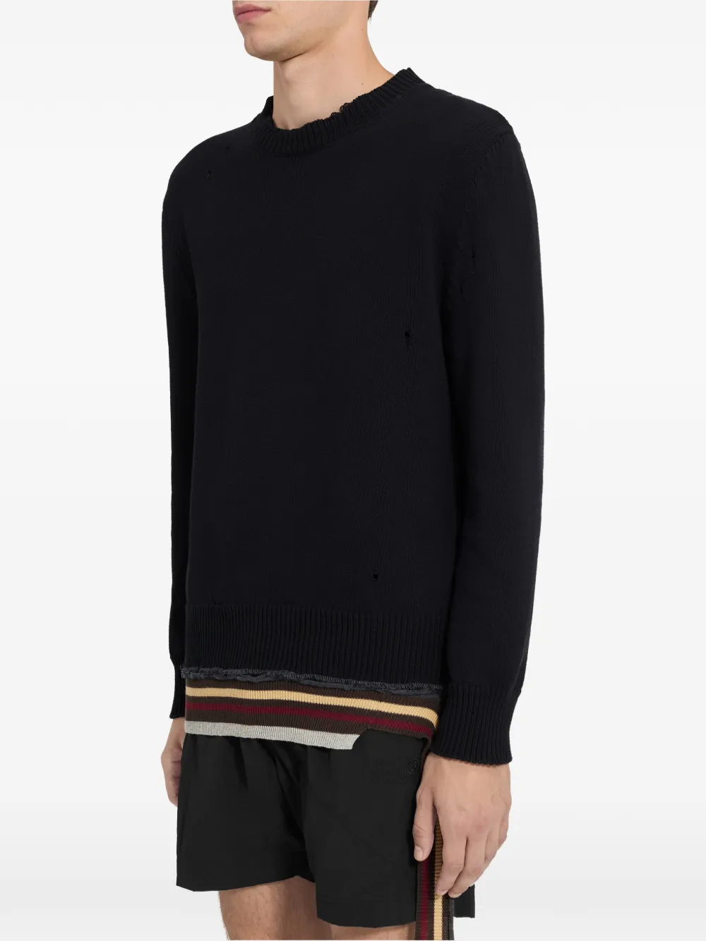 MM6 Maison Margiela Trui met ronde hals Zwart