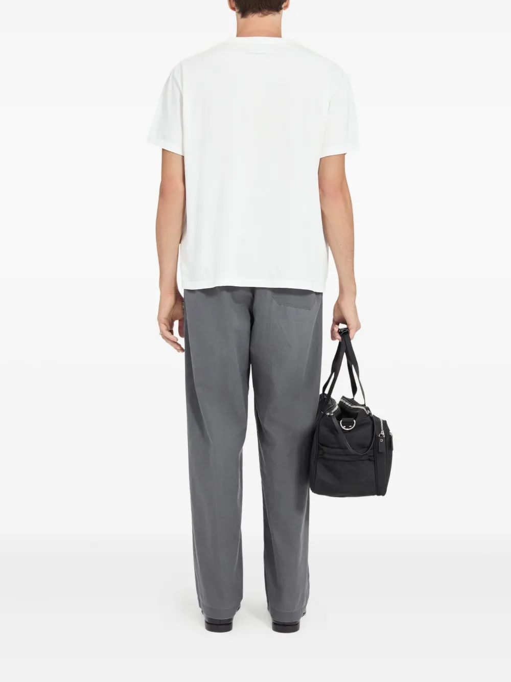 MM6 Maison Margiela T-shirt met ronde hals en grafische print Wit