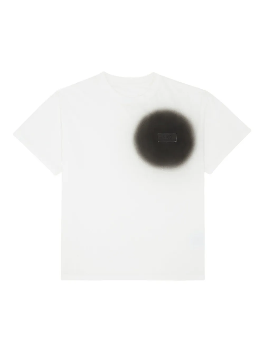 MM6 Maison Margiela T-shirt girocollo con grafica - Bianco