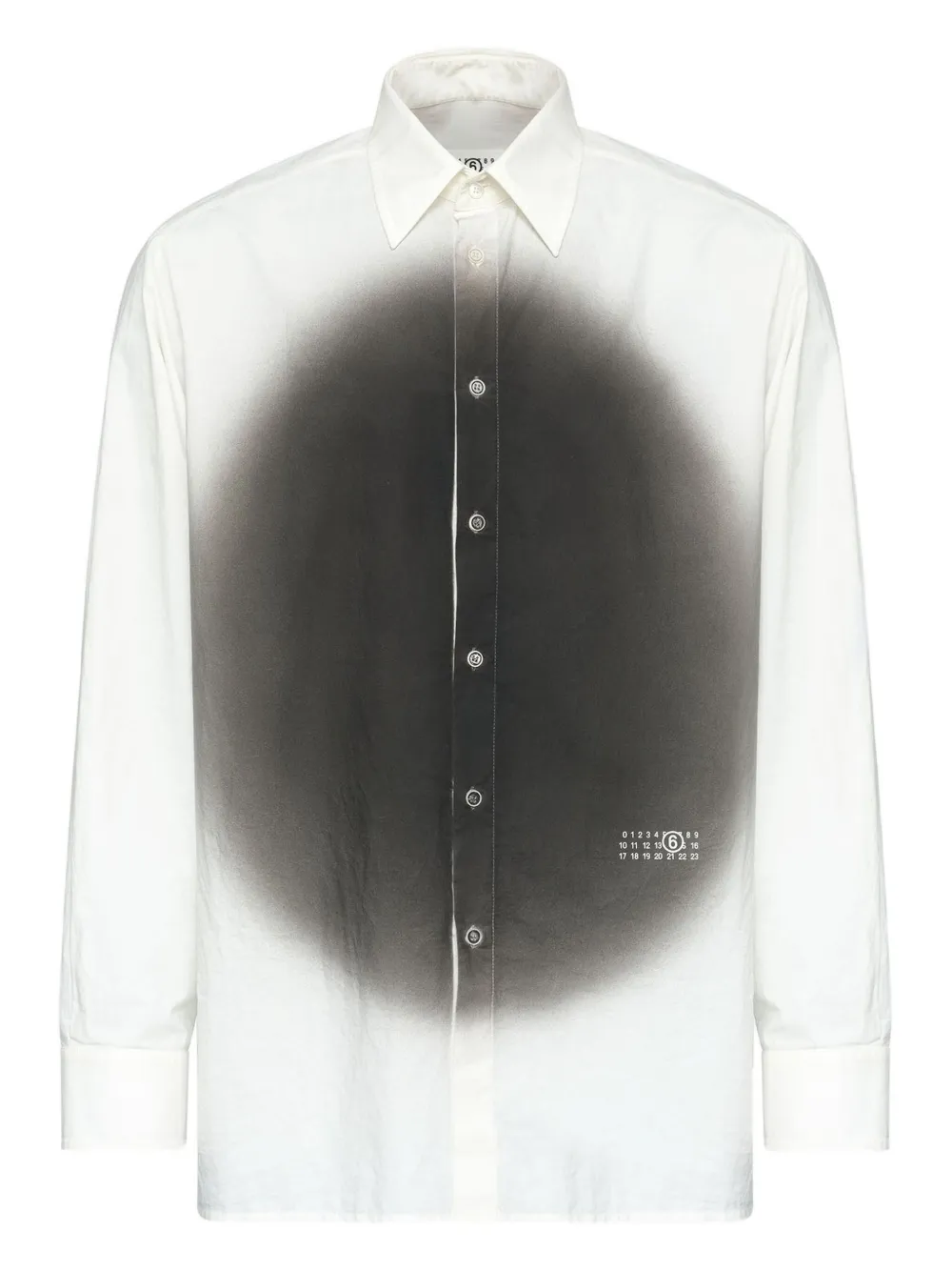 MM6 Maison Margiela Camicia a maniche lunghe - Bianco