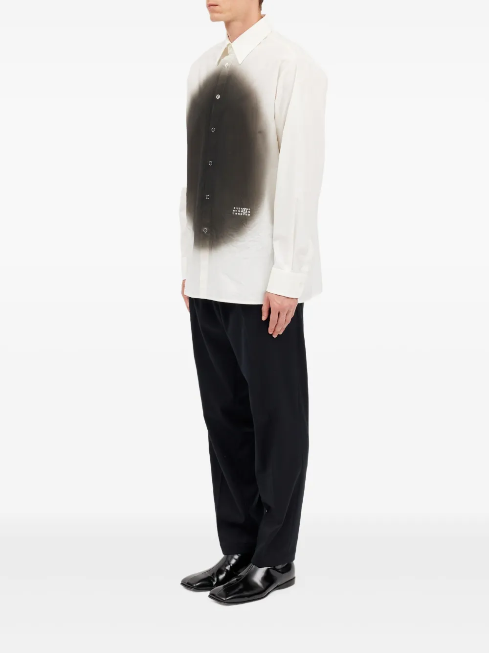 MM6 Maison Margiela Oversized shirt Wit