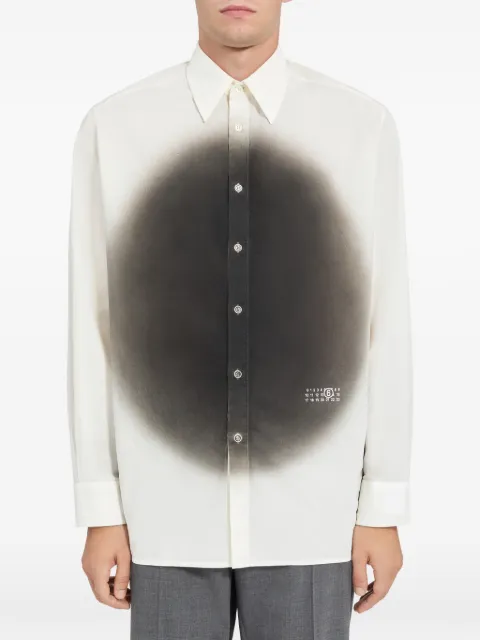 MM6 Maison Margiela spray print shirt
