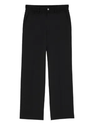 Jil Sander ベルテッド パンツ | ブラック | FARFETCH JP