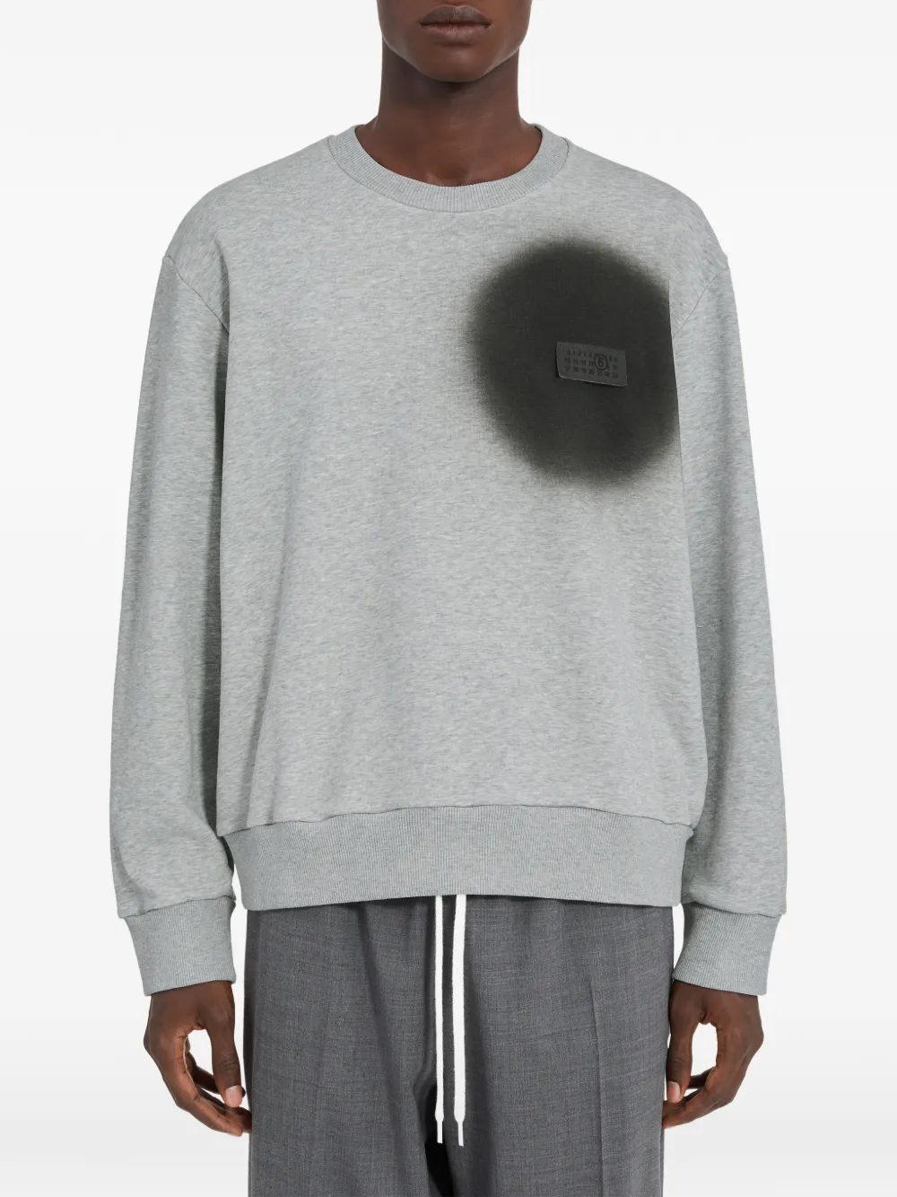 MM6 Maison Margiela Sweater met lange mouwen Grijs