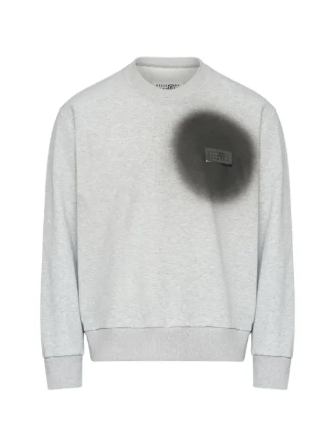 MM6 Maison Margiela spray-print sweatshirt