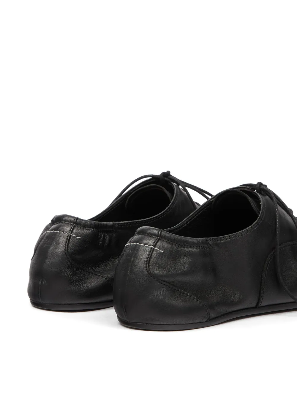 MM6 Maison Margiela Oxford schoenen met vierkante neus Zwart