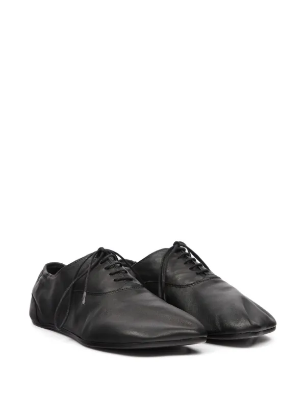MM6 Maison Margiela square-toe Oxford Shoes | Black | FARFETCH