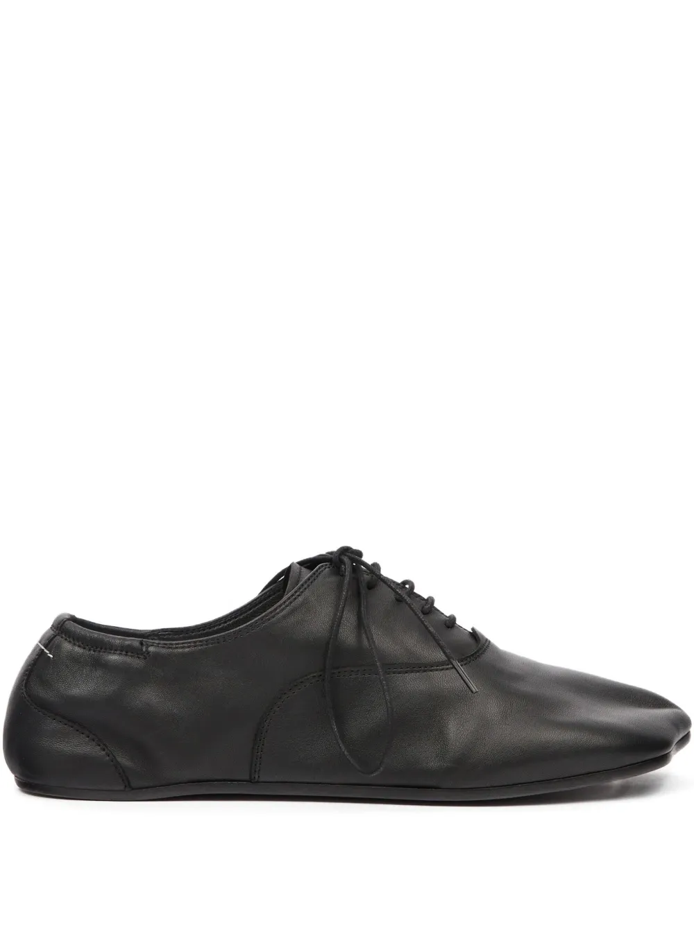 MM6 Maison Margiela Oxford schoenen met vierkante neus Zwart