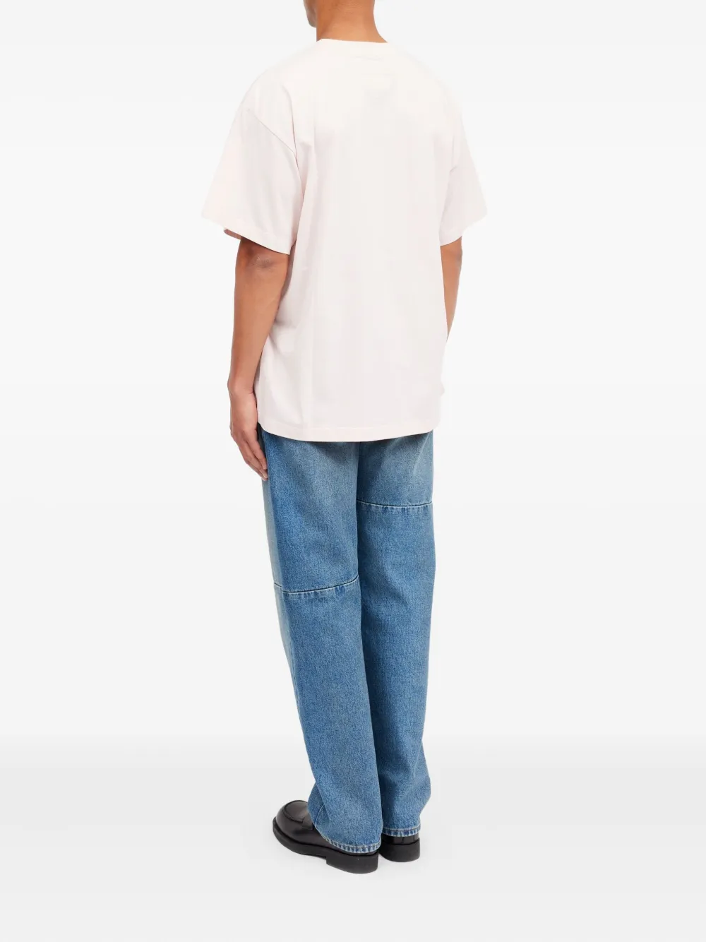 MM6 Maison Margiela T-shirt met ronde hals Roze