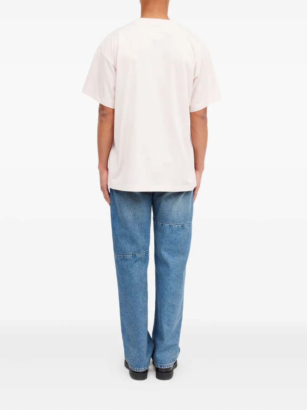 MM6 Maison Margiela T-shirt met ronde hals Roze