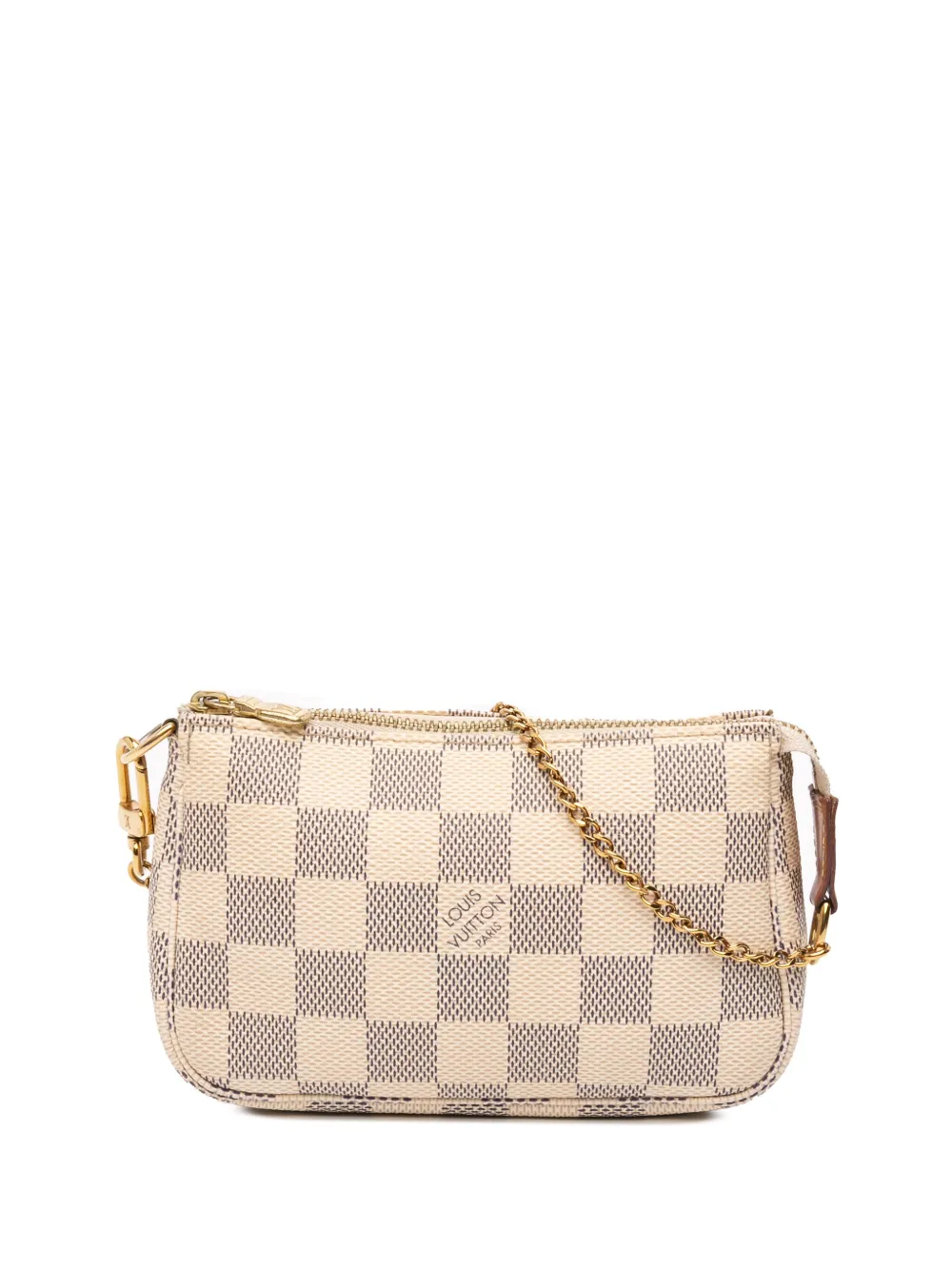 Louis Vuitton Pre-Owned 2020 Damier Azur Mini Pochette Accessoires handbag - Bianco