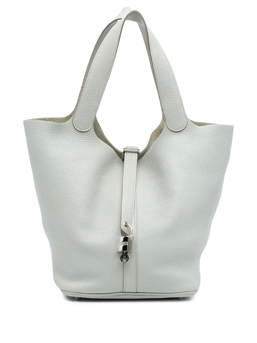 Hermès Pre-Owned 2014 Clemence Picotin Lock 26 handbag | Blue | Image 1