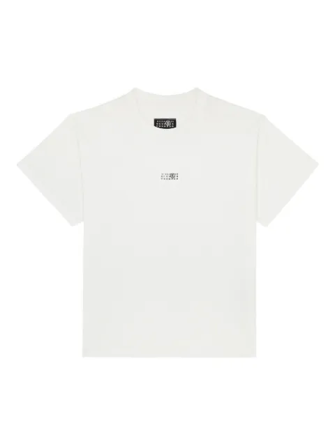 MM6 Maison Margiela round-neck graphic logo T-Shirt