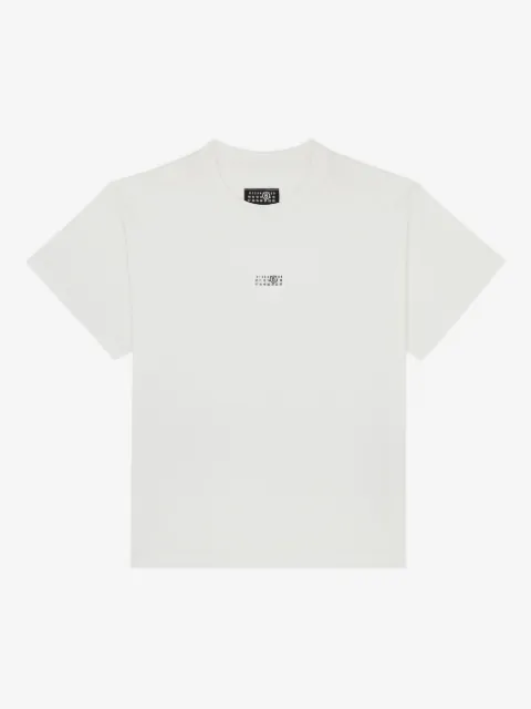 MM6 Maison Margiela logo-patch T-shirt