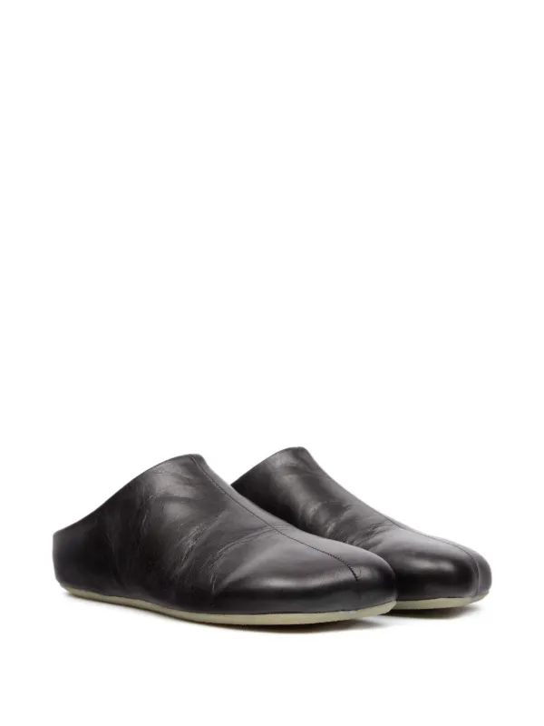 MM6 Maison Margiela Factory Sabots ミュール | ブラック | FARFETCH JP