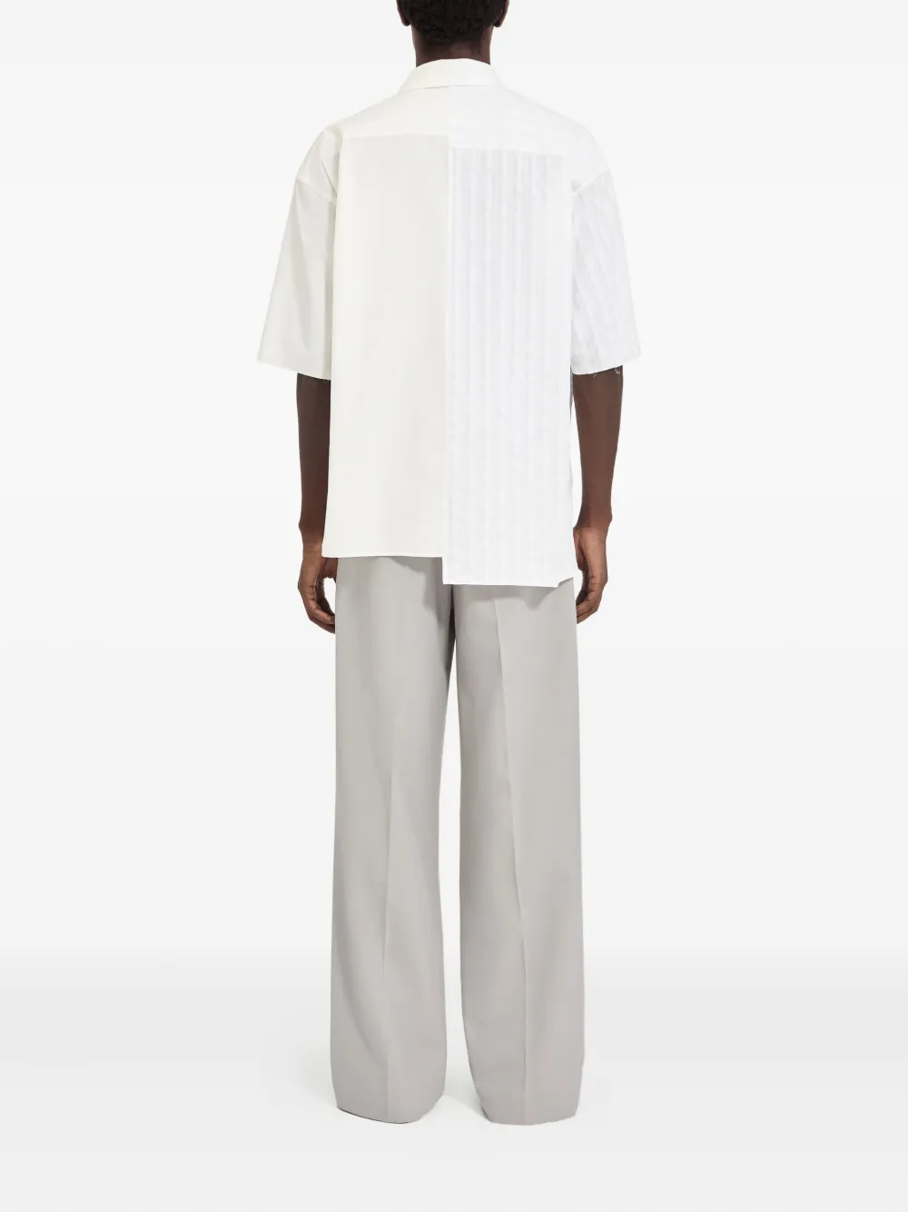 MM6 Maison Margiela overhemd met korte mouwen Wit